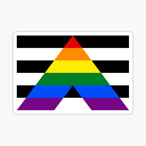 Artikel-Vorschau von Straight Ally (LGBT)-Flagge, designt und verkauft von fandemonium.