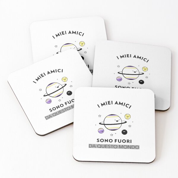 Item preview, My Friends Are Out Of This World designed and sold by italikan.
