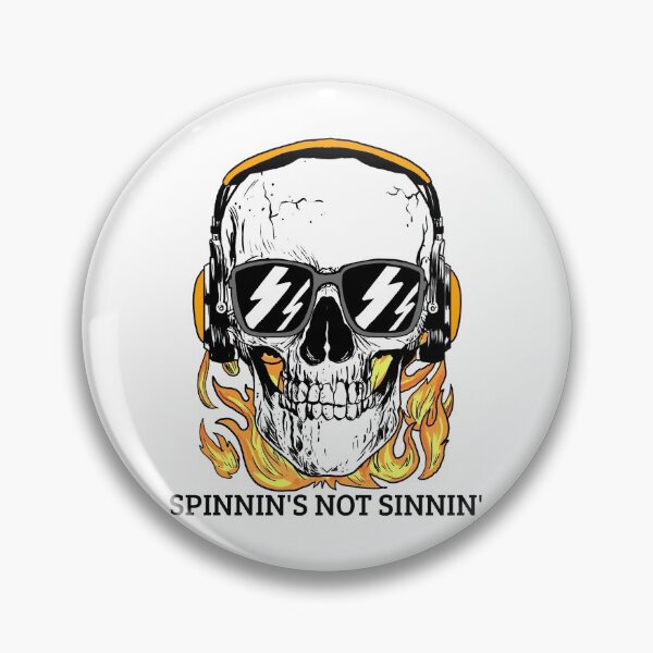 Item preview, Spinnin's Not Sinnin' Black Text designed and sold by TWMBDesigns.