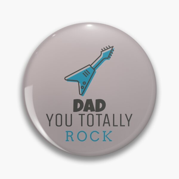 Item preview, Dad you totally rock - Guitar Dad Unique Fathers Day 2020 designed and sold by Radu Matei.