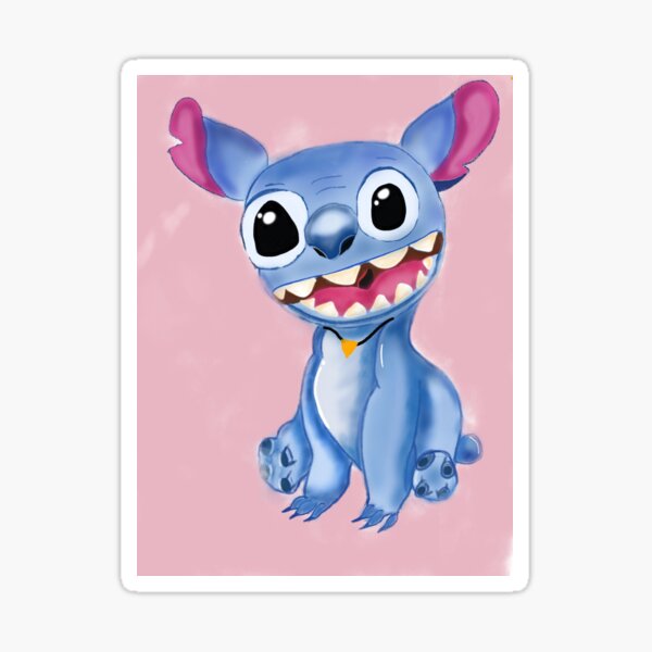 silly stitch iPhone Case & Cover Sticker
