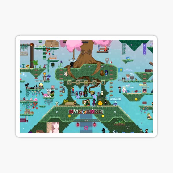 Manyland's Green Mountain Sticker