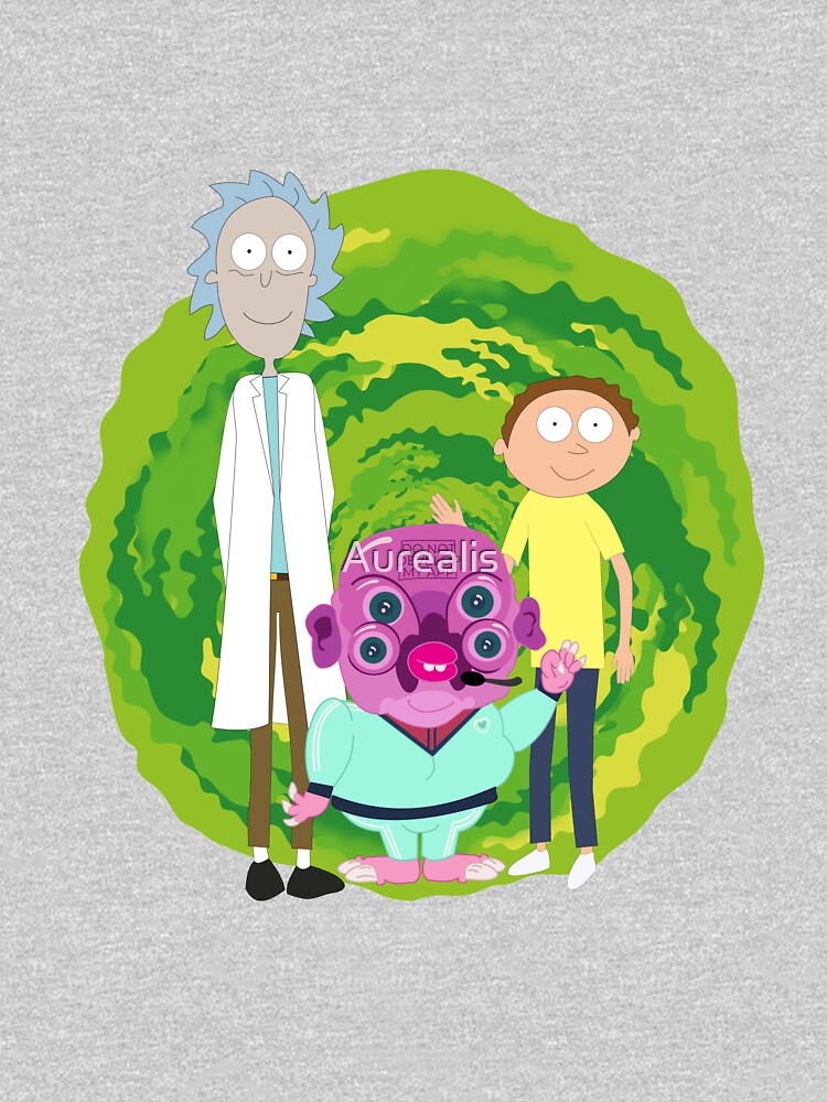 Glootie, Rick & Morty by Aurealis