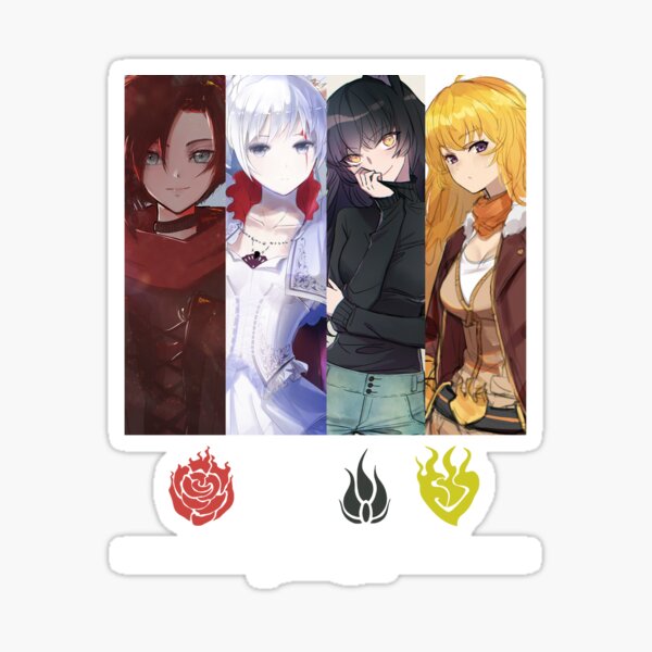 Rwby Fan Art Stickers Redbubble Rwby Fan Art Stickers Redbubble