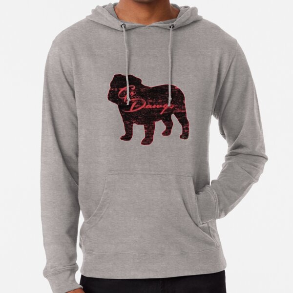 Go Dawgs Lightweight Hoodie By Emily Crabtree Redbubble