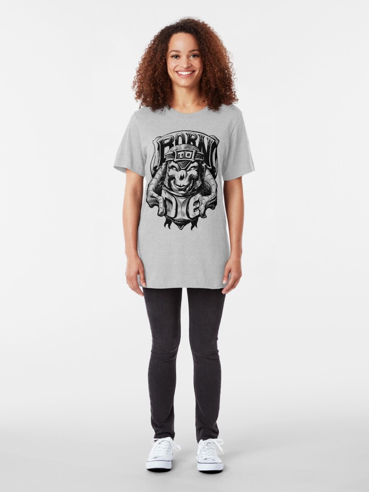 Alternate view of Born to Die Slim Fit T-Shirt