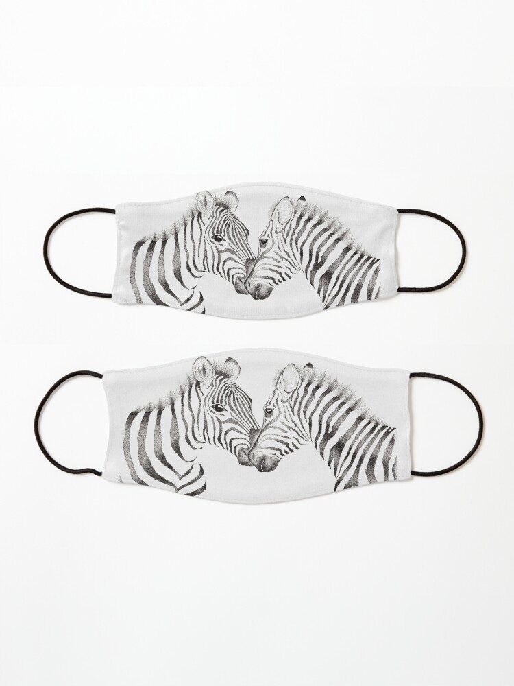 Alternate view of Zebra Kiss Mask