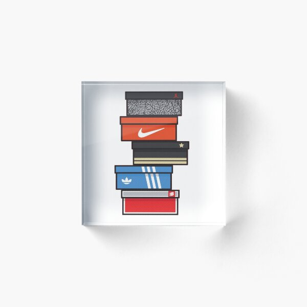 sneaker box Acrylic Block