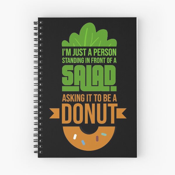 Item preview, Donut Salad Diet Foodie Gift designed and sold by Basti09.