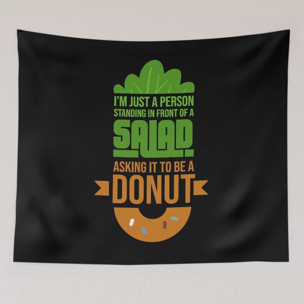 Item preview, Donut Salad Diet Foodie Gift designed and sold by Basti09.
