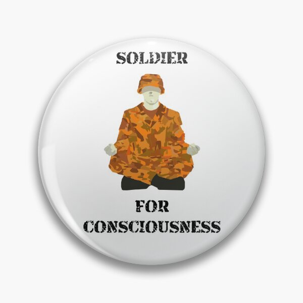 Item preview, Soldier for Consciousness (Light) designed and sold by ooftech.