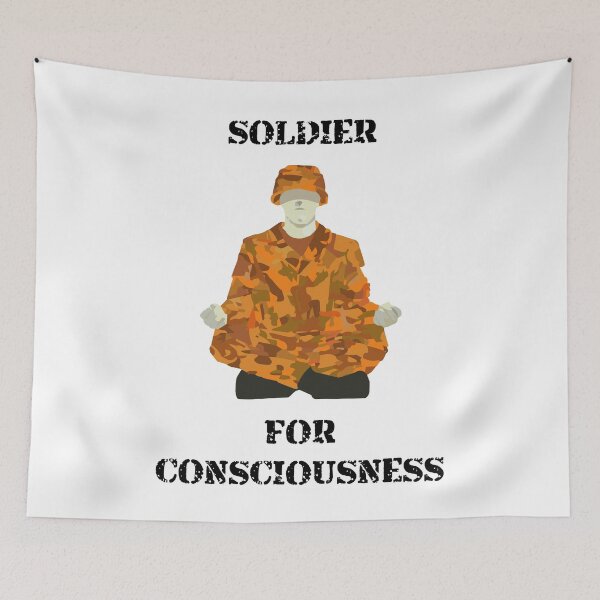 Item preview, Soldier for Consciousness (Light) designed and sold by ooftech.