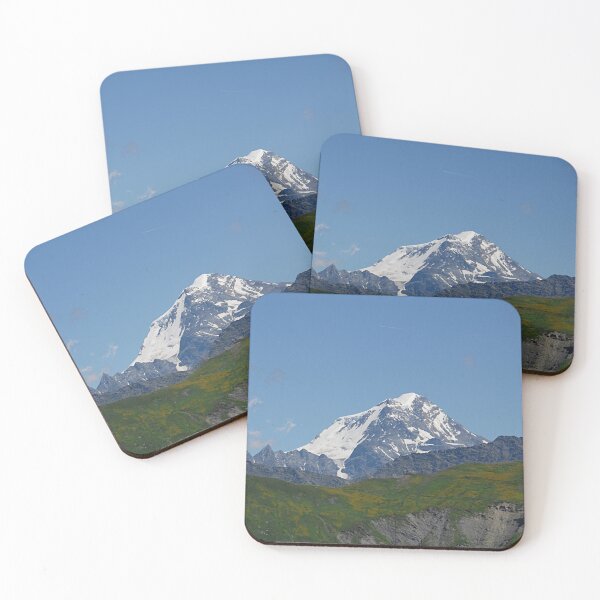 Item preview, Snowy Mountain Peak Alpine Landscape designed and sold by Anna Lemos.