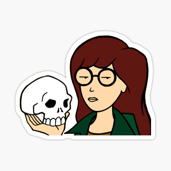 Sticker Daria Morgendorffer Redbubble