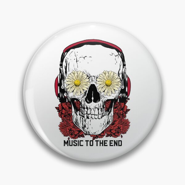 Item preview, Music To The End Black Text designed and sold by TWMBDesigns.