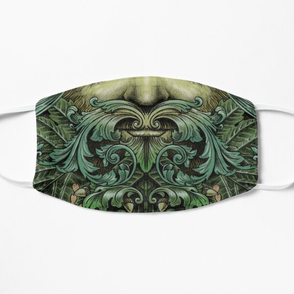 The Green Man Flat Mask