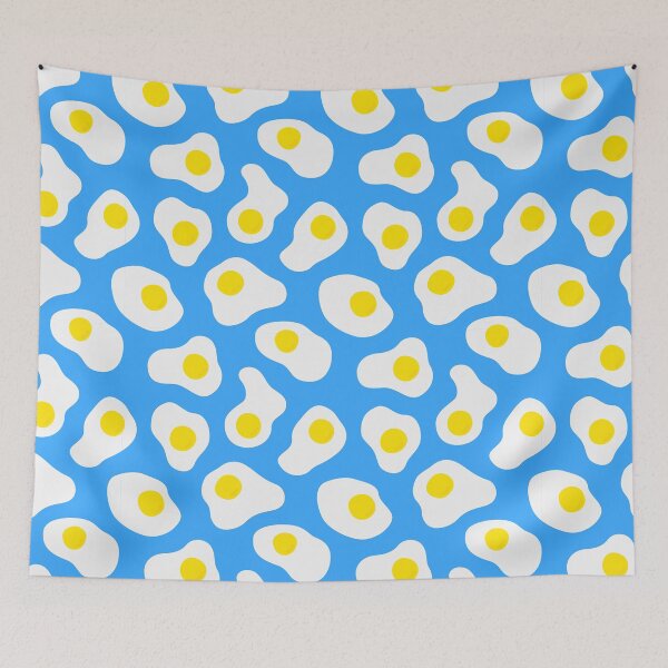 Item preview, Fried Eggs Pattern designed and sold by Radradrad.