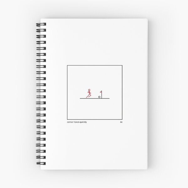 Item preview, "Corner taken quickly," Stickman Print designed and sold by Jim Warner.