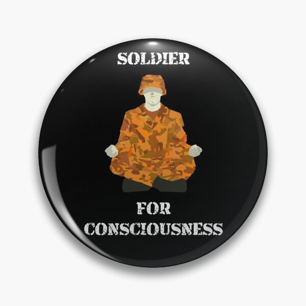 Item preview, Soldier for Consciousness designed and sold by ooftech.