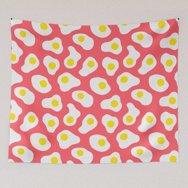 Item preview, Fried Eggs Pattern designed and sold by Radradrad.