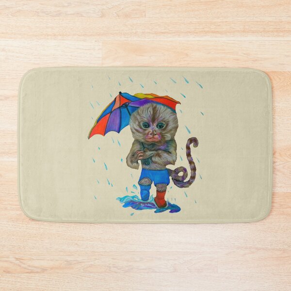 Item preview, Pygmy Marmoset in the Rain designed and sold by MariaSibireva.