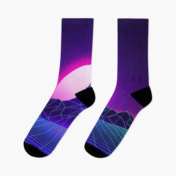 Item preview, Retro Vaporwave Mountain designed and sold by anziehend.