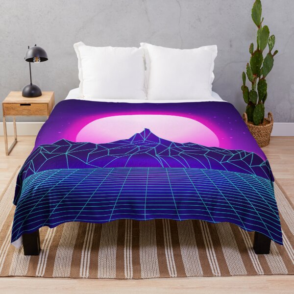 Item preview, Retro Vaporwave Mountain designed and sold by anziehend.
