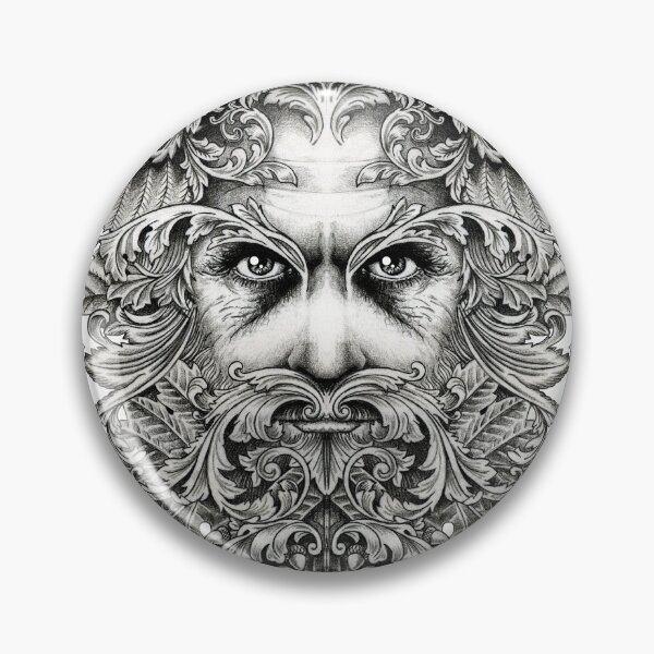 Item preview, The Green Man B/W designed and sold by Pete Katz.
