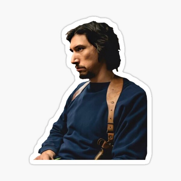 Vista previa del artículo con la obra «ADAM DRIVER COMO FLIP ZIMMERMAN EN BLACKKLANSMAN», diseñado y vendido por morganmeaux.