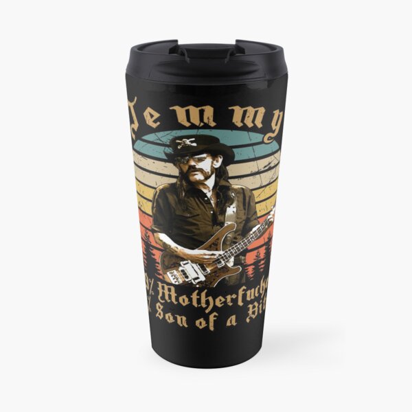 If You Think You Are Too Old To Rock ‘N’ Roll, Then You Are - Lemmy Vintage Travel Mug