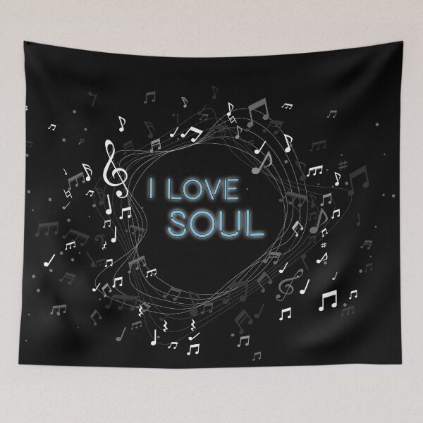 Item preview, I Love Soul - Perfect for Music Lovers designed and sold by ArticaDesign.