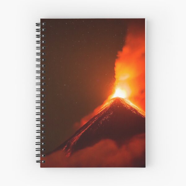 Item preview, Erupting Volcano in Guatemala (Fuego Volcano, Volcán de Fuego) designed and sold by michieldros.