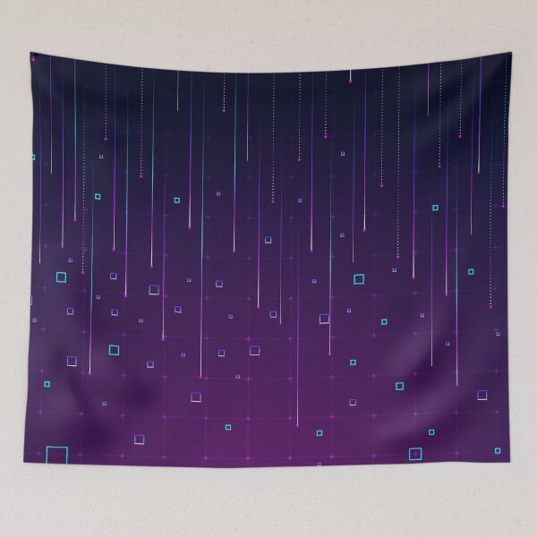 Item preview, Pixelrain Video Games Inspired Pattern designed and sold by anziehend.