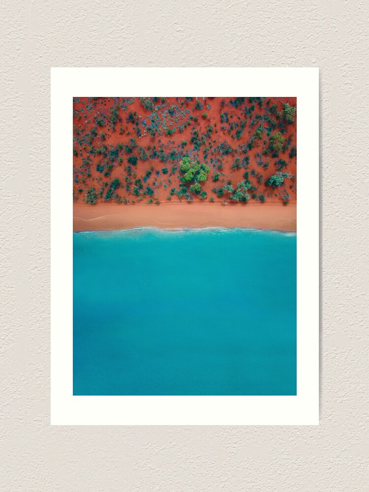 "Broome Australian Beaches Aerial " Art Print for Sale by TheDrone
