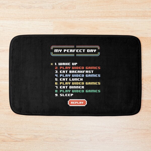 Item preview, My Perfect Day Video Games Funny Cool Gamer Gift designed and sold by simolamiris.
