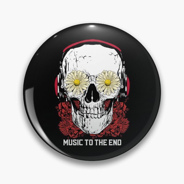 Item preview, Music To The End White Text designed and sold by TWMBDesigns.