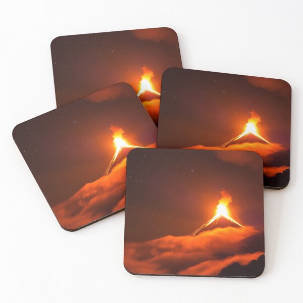 Item preview, Volcanic eruption in Guatemala (Fuego Volcano, Volcán de Fuego) designed and sold by michieldros.