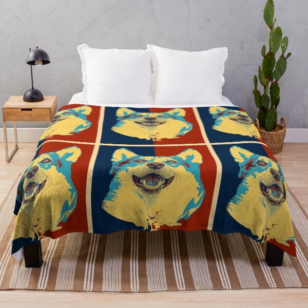 Item preview, Cute Corgi Pop Art Portrait Funny Corgi Mom Dad Dog Lover Gift designed and sold by r-silver.
