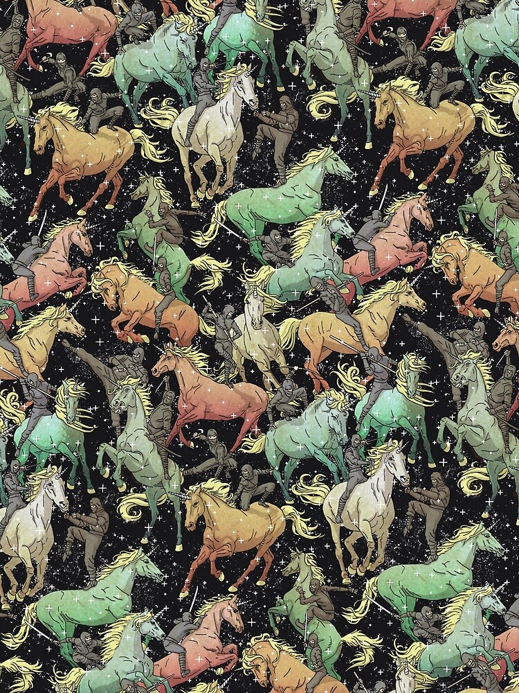 Ninjas+Unicorns by franx