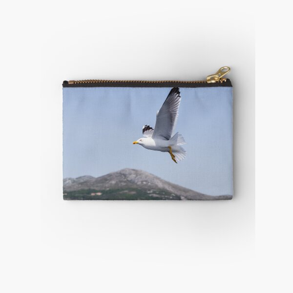 Item preview, Seagull flying beside a boat designed and sold by wellsie82.