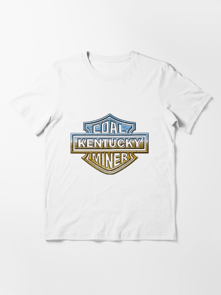 "Kentucky Coal MIner chrome style" T-shirt for Sale by thatstickerguy ...