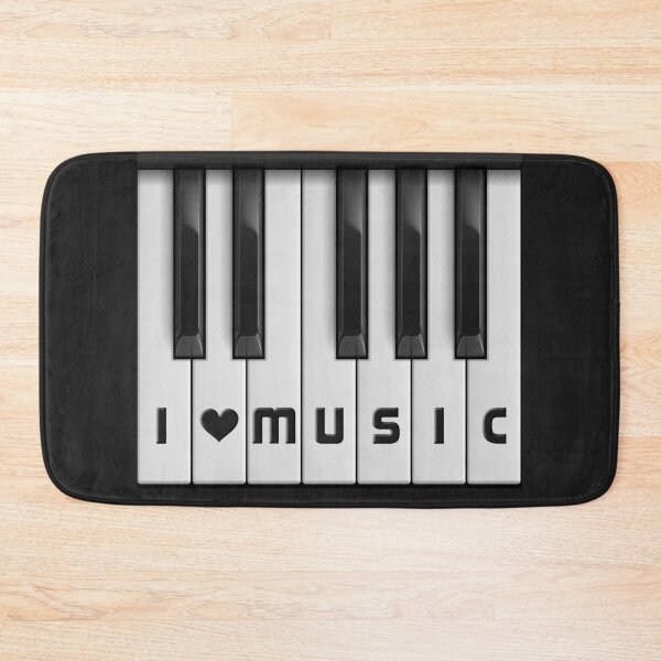 Item preview, I Love Music - Piano Keys designed and sold by ArticaDesign.