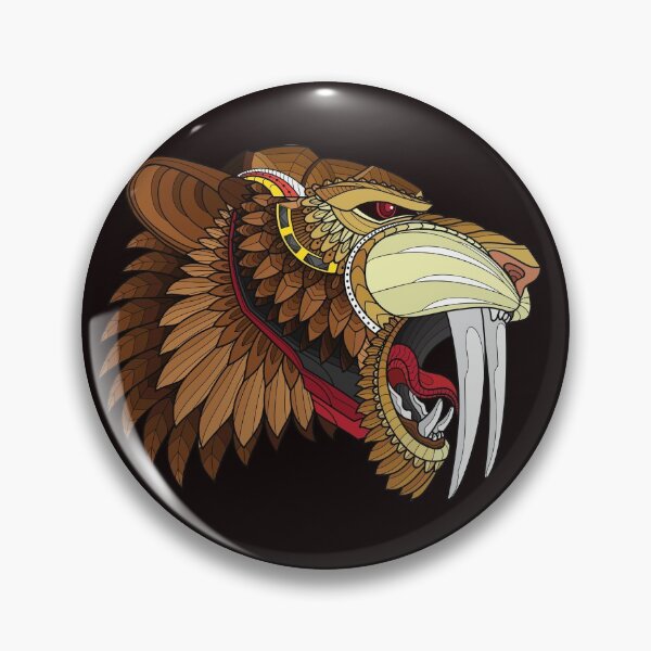 Item preview, Saber-toothed tiger / saber-toothed cat designed and sold by Imutobi.