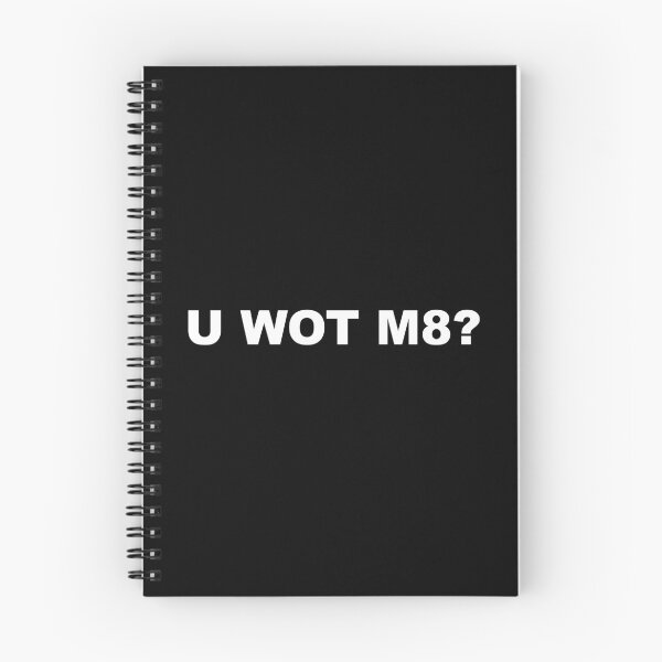 Artikelvorschau, Meme Witzig Lustig Funny U WOT M8 Geschenk entworfen und verkauft von SuperFreshArt.
