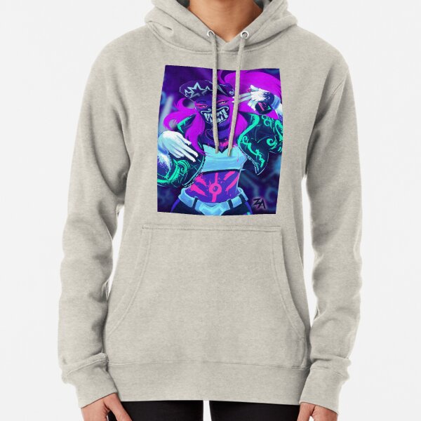 Neon K / DA Akali Sudadera con capucha