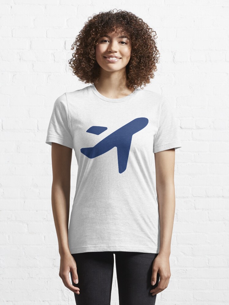 Alternate view of Jess.Travel Plane solo logo Essential T-Shirt