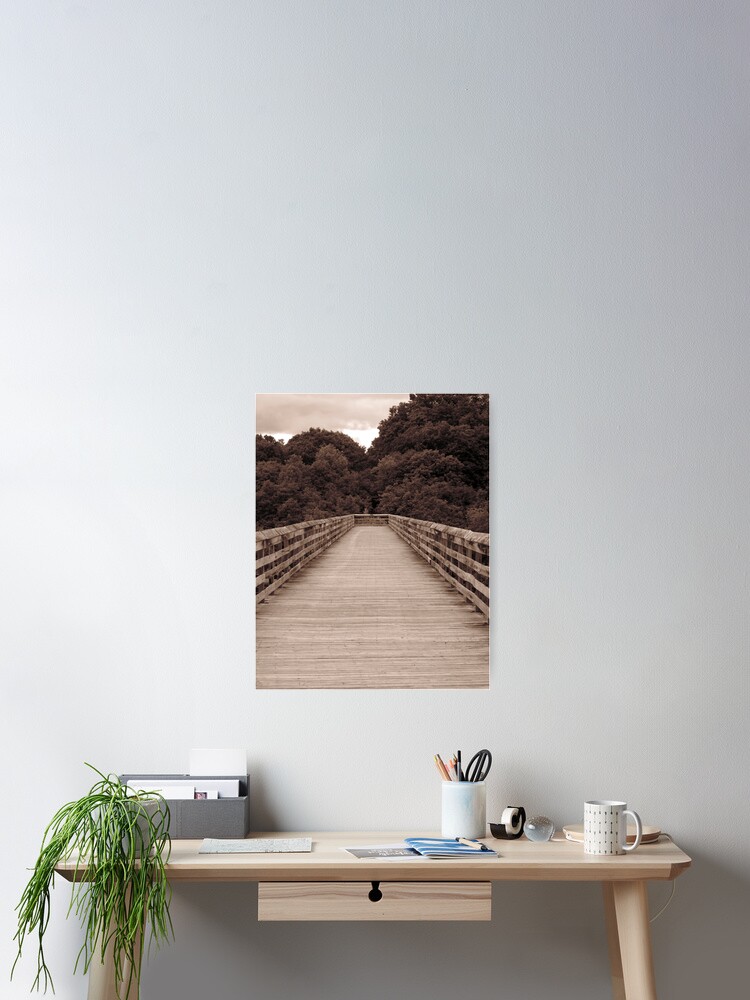 Thumbnail 1 of 3, Poster, The Trestle - Rosendale designed and sold by OneDayArt.