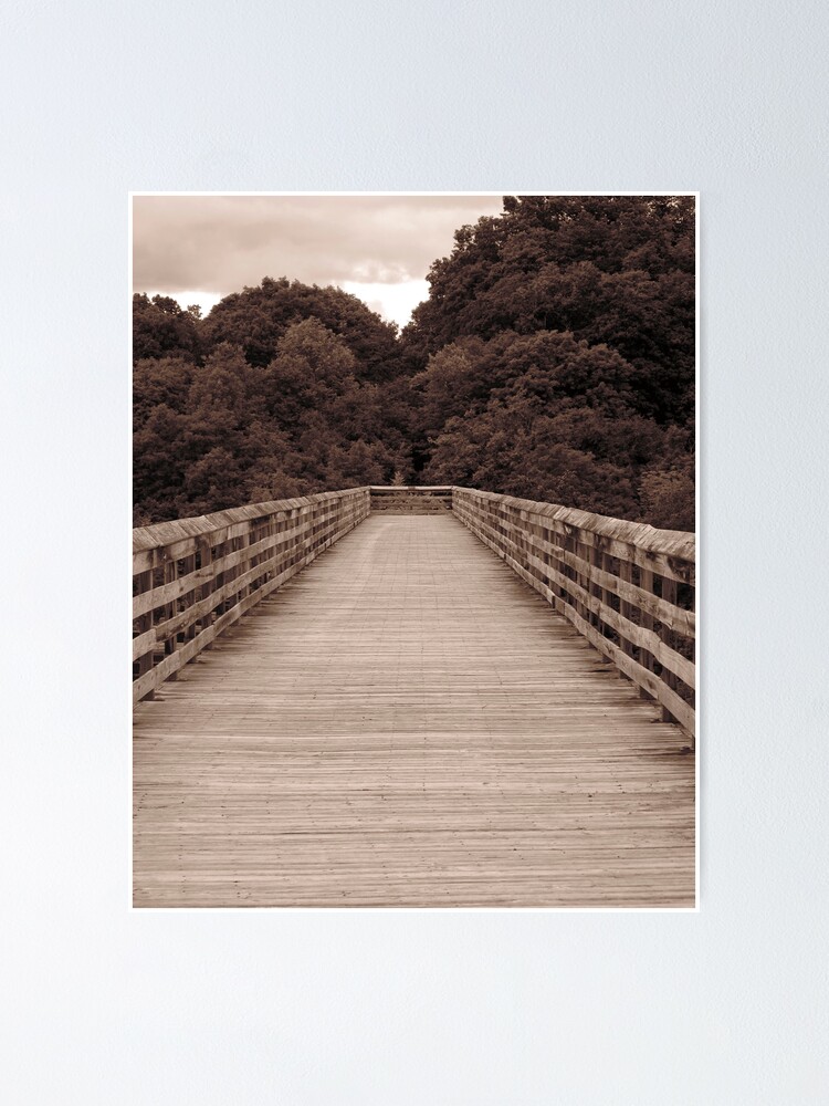Thumbnail 2 of 3, Poster, The Trestle - Rosendale designed and sold by OneDayArt.