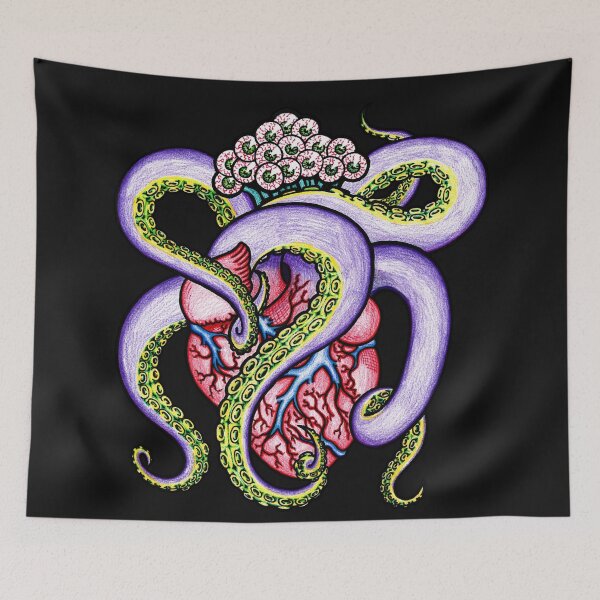 Item preview, The heart is a monster designed and sold by Michael Pulley.