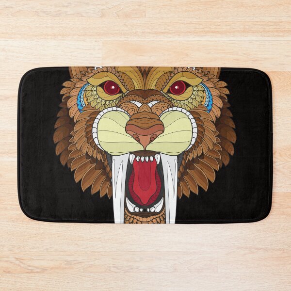 Item preview, Saber-toothed tiger Saber-toothed cat Smilodon designed and sold by Imutobi.